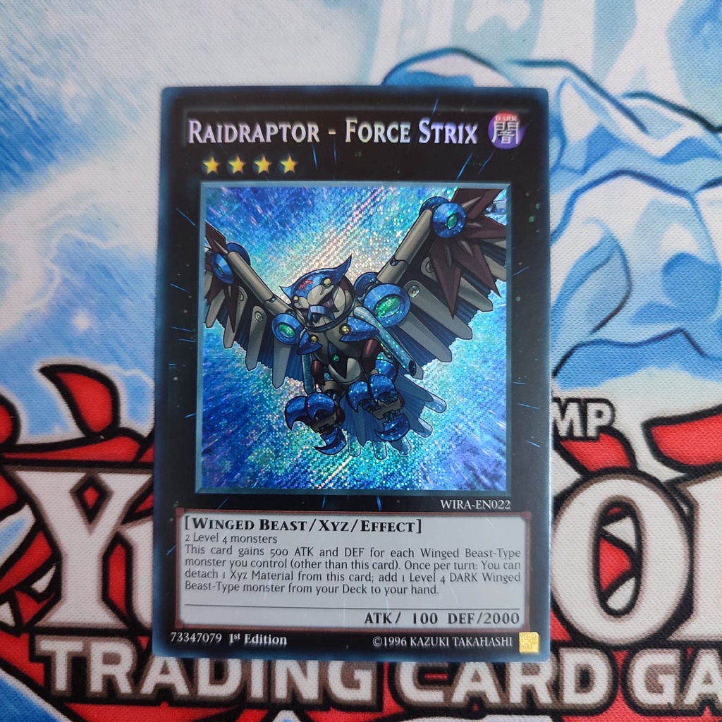 Jual yugioh raidraptor force strix wira secret rare 1st original ...