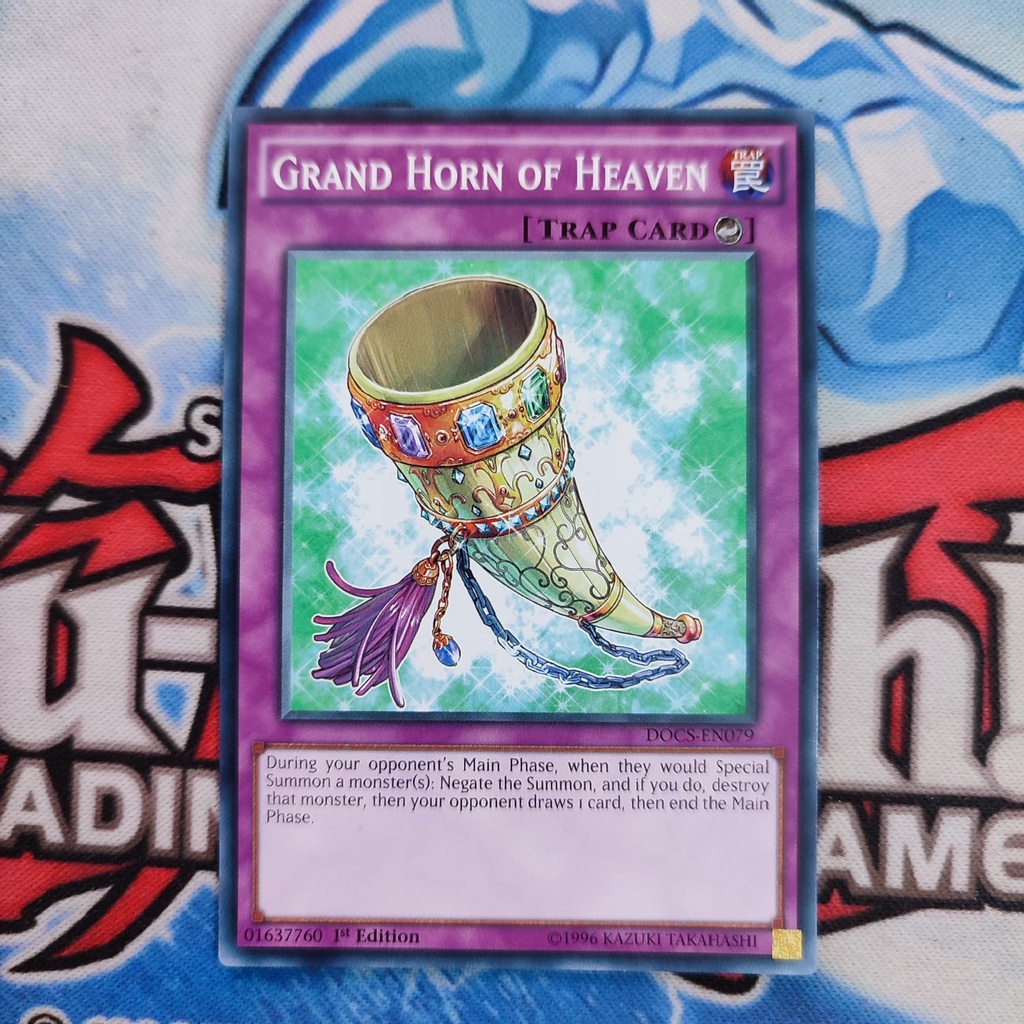 Jual yugioh grand horn of heaven DOCS common 1st original | Shopee ...