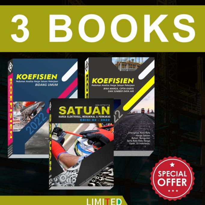 Jual Buku Koefisien Bid Umum Bina Marga Sda Ck Sat Elektrikal