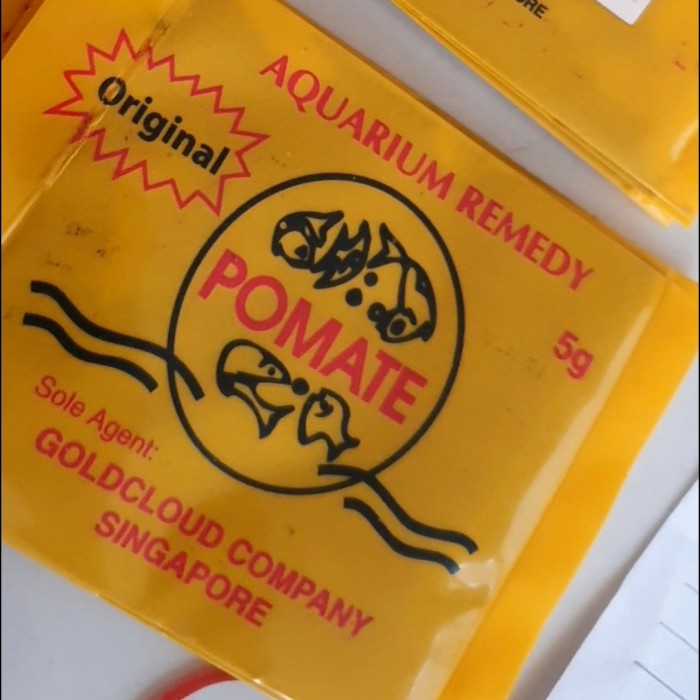 Jual OBAT IKAN POMATE ORIGINAL SINGAPORE GINGA GALAXY INTERNATIONAL ...
