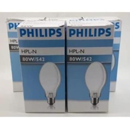 Jual HPLN 80W E27 220-230V Lampu Mercury 80 Watt HPL-N 80Watt | Shopee ...