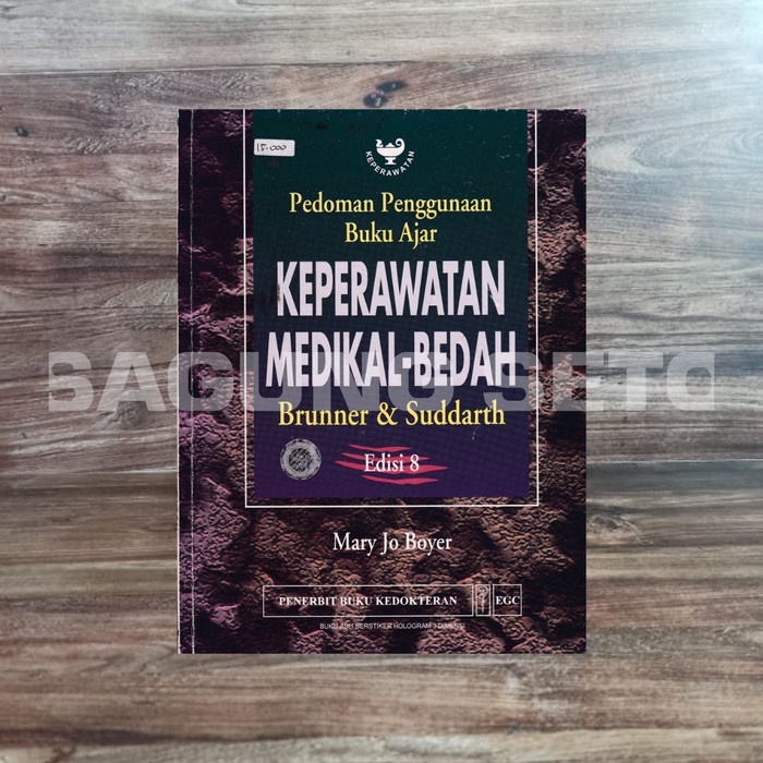 Jual Pedoman Penggunaan Buku Ajar Keperawatan Medikal Bedah Edisi 8