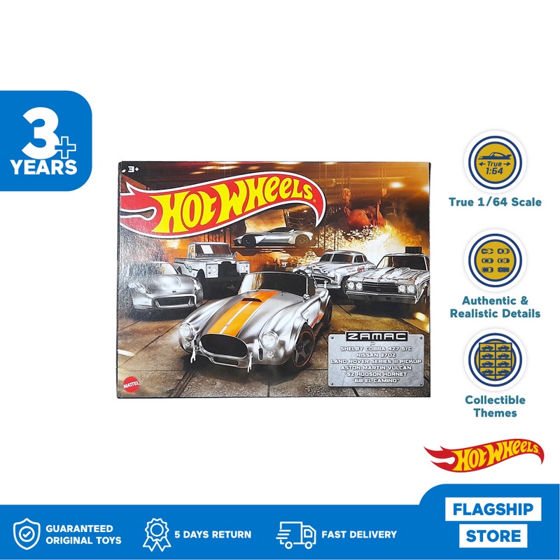 Jual Hot Wheels Zamac 6 Car Pack - Mainan Mobil Balap | Shopee Indonesia