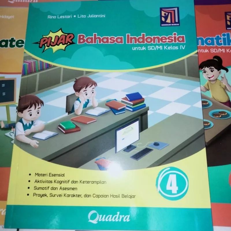 Jual Buku Latihan Pijar Bahasa Indonesia Sd Quadra Kelas 4 Kurikulum