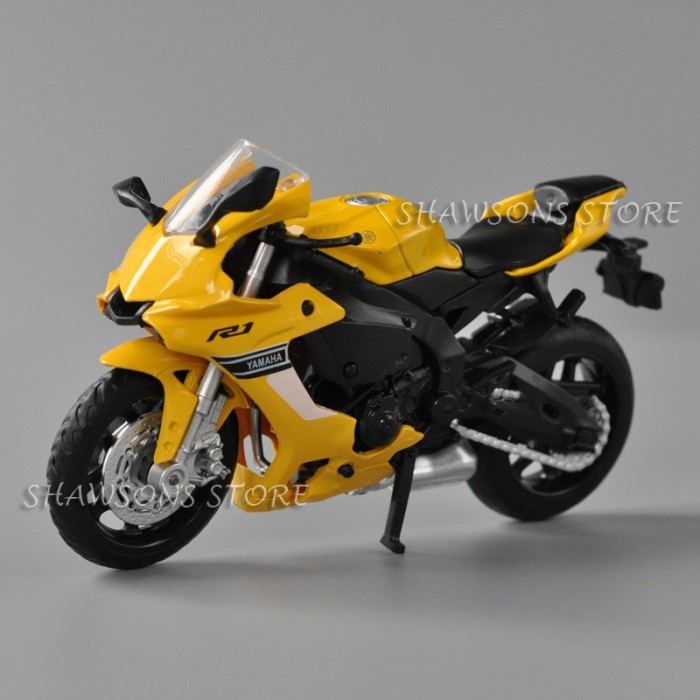 Jual Promo!!! Miniatur Diecast Motor Yamaha Yzf-R1 Skala 1:18 Untuk ...