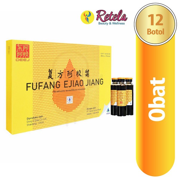 Jual Fu Fang Ejiao 20ml X12 Botol Shopee Indonesia 