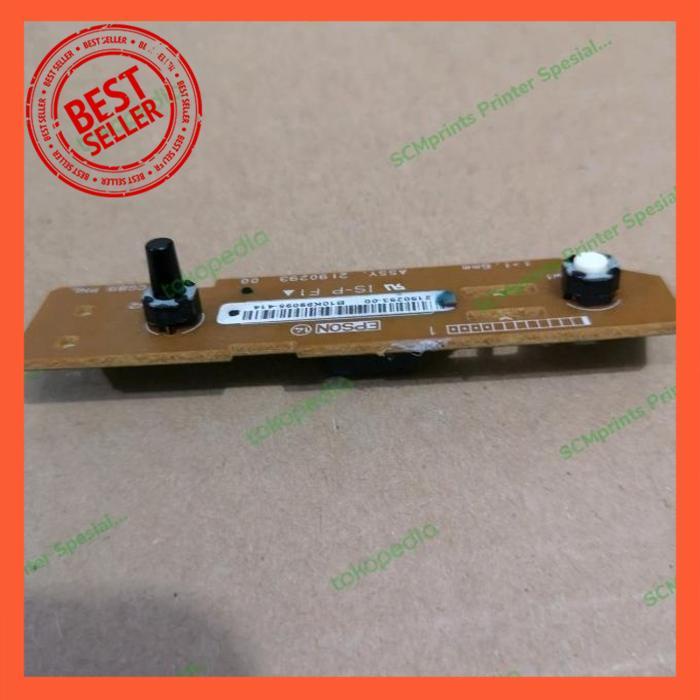 Jual Pcb Board Tombol Panel Switch Power On Off Printer Epson L L Scm Shopee Indonesia