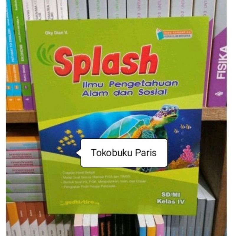 Jual Ori Buku Kerja Splash Ipas Ilmu Pengetahuan Alam Dan Sosial Sdmi