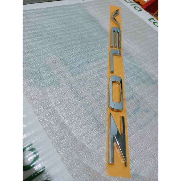 Jual emblem tulisan logo Veloz model pisah chrome | Shopee Indonesia