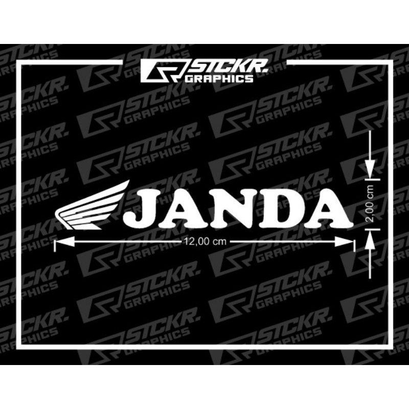 Jual stiker janda stiker cutting stiker motor | Shopee Indonesia