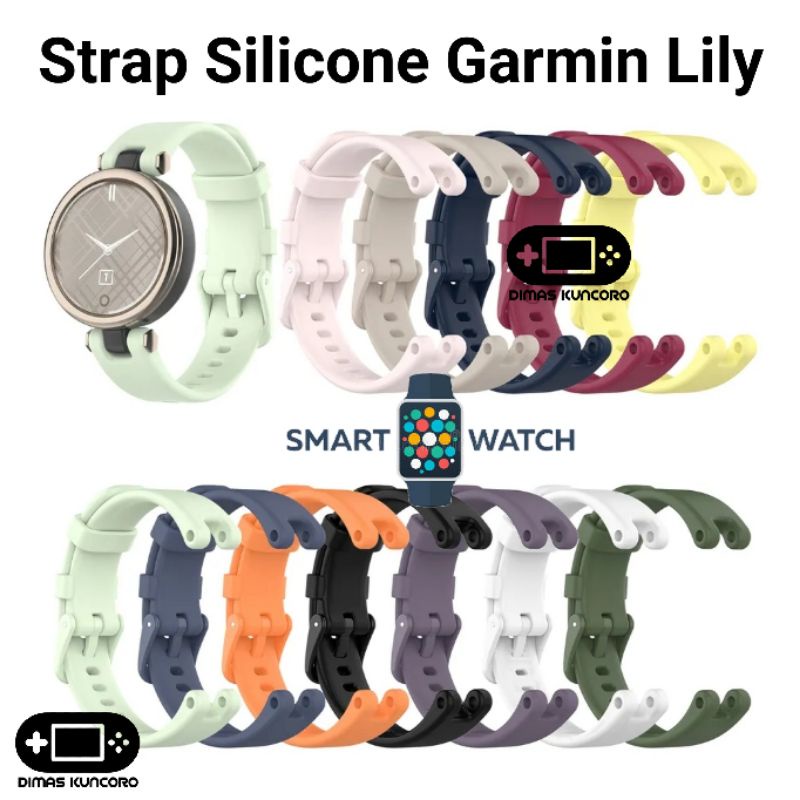 I) Schnellverschluss-Ersatzbänder Für Garmin Lily 2, Silikon