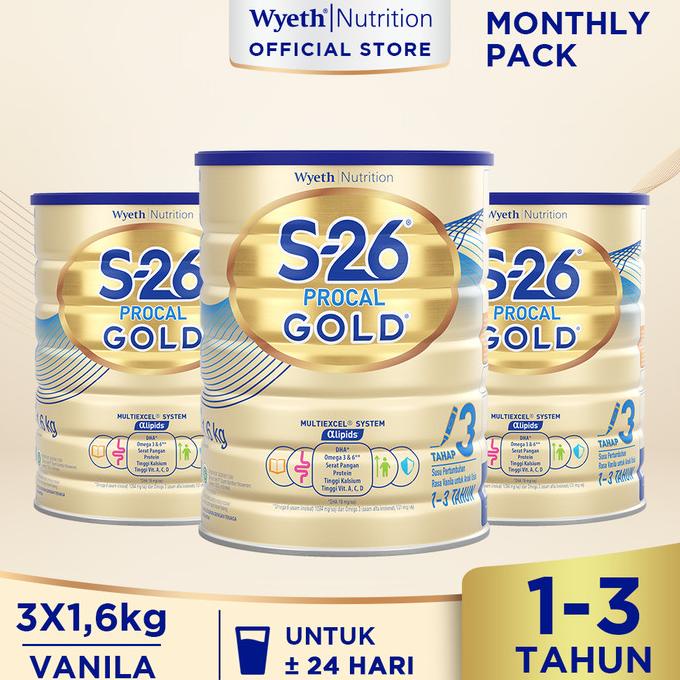 Jual Buy 3 S-26 Procal Gold 1.6Kg | Shopee Indonesia