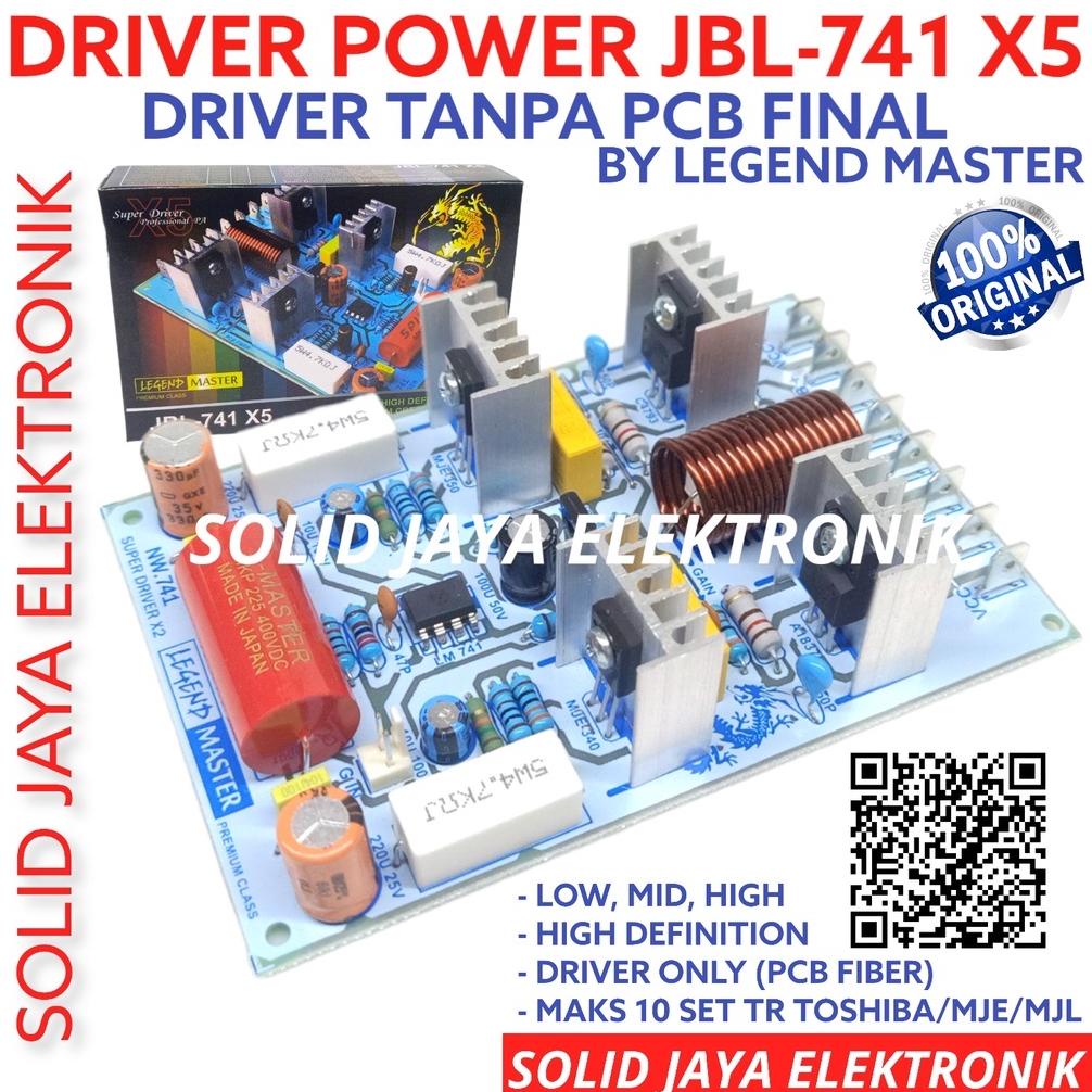 Jual KIT SUPER DRIVER POWER AMPLIFIER JBL 741 X5 JBL-741 X5 KIT POWER