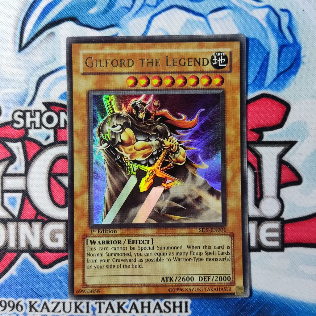 Jual yugioh gilford the legend SD5 ultra rare 1st original | Shopee  Indonesia