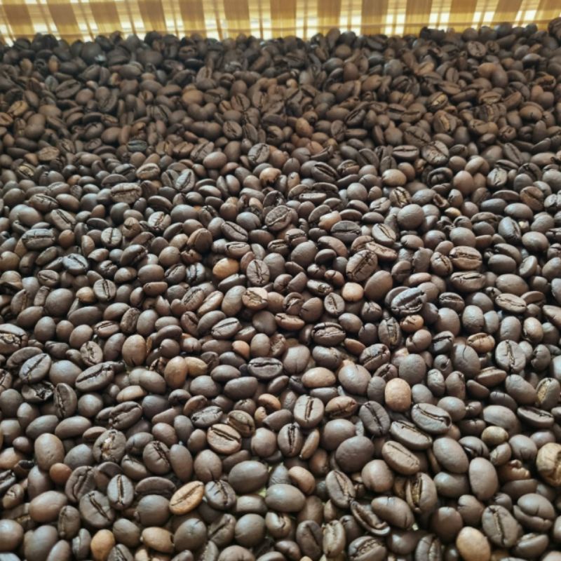 Jual Kopi Warkop Robusta Java Dampit Tirtoyudo 1000 Gram -BIJI atau ...