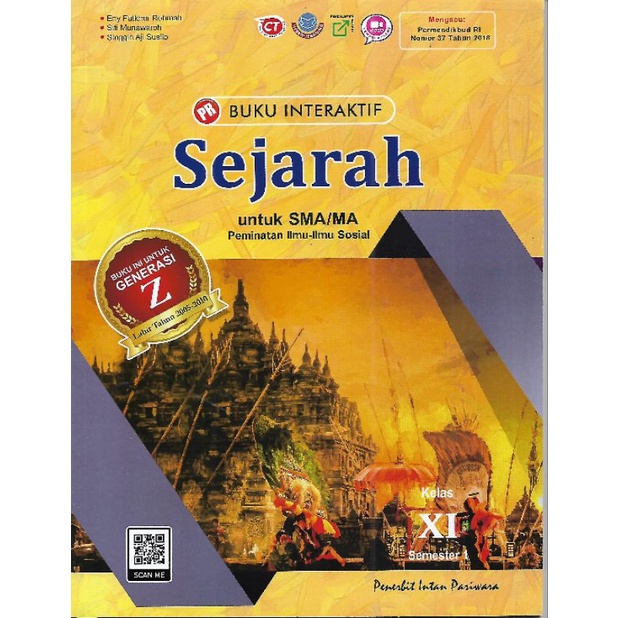 Jual Buku PR/LKS Sejarah Peminatan Kelas XI/11 Semester 1 Kurikulum K13 ...