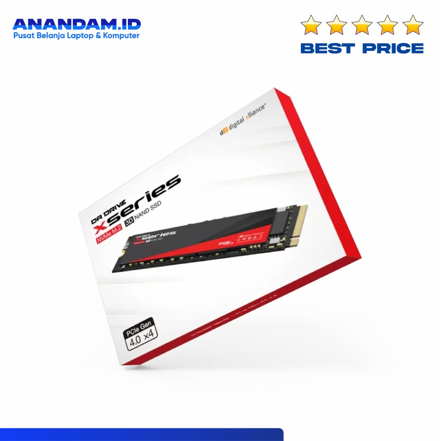 Jual SSD Digital Alliance DA Drive X Series 1TB M.2 2280 NVMe PCIe 4x4 ...