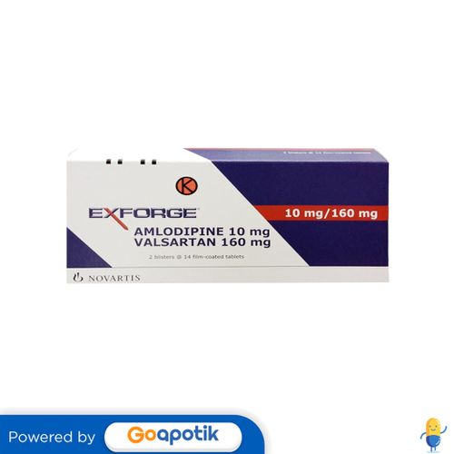 Jual EXFORGE 10/160 MG BOX 28 TABLET | Shopee Indonesia
