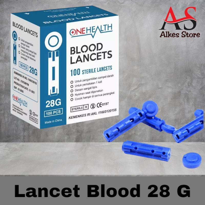 Jual Blood Lancet Jarum Lancet 28G Twist Lancet Steril Shopee Indonesia