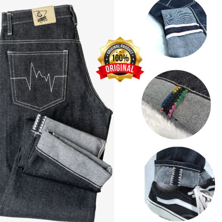 Jual Mau Hemat Cod Denim Selvedge Selvedge Denim Accent Oz Konveksi Selvedge Shopee Indonesia