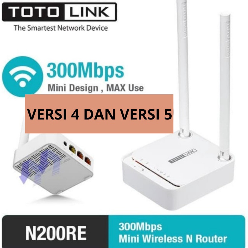 Jual Murah Totolink N200re Router 2 Antenna Wireless N V4 0 V5 0 Mini