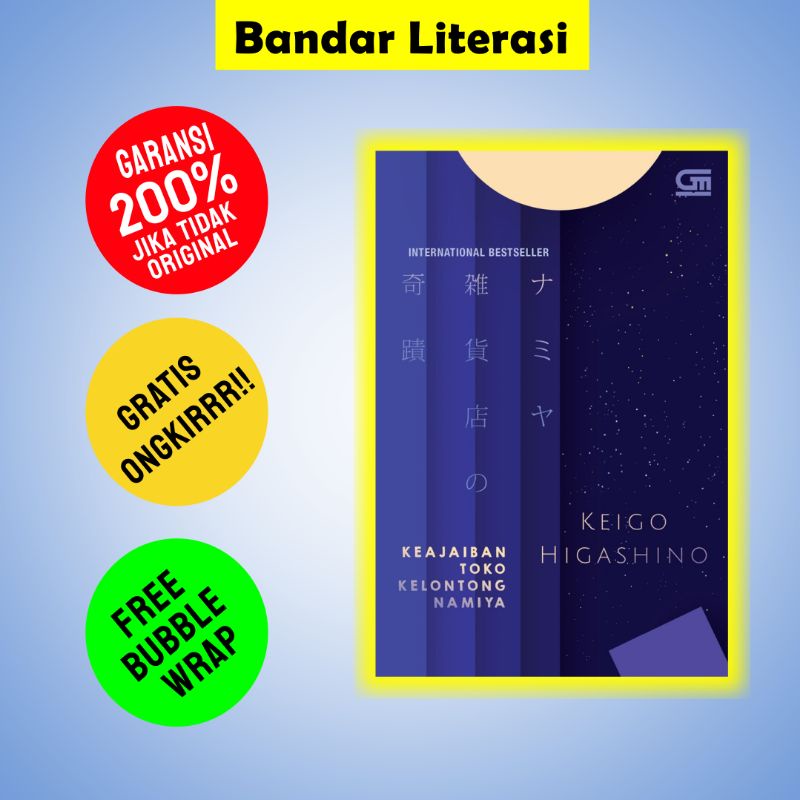 Jual Buku Keajaiban Toko Kelontong Namiya Original Karya Keigo ...