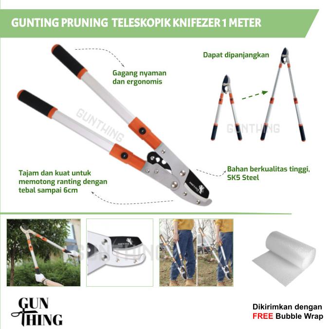 Jual Gunting Ranting Dahan Pohon - Teleskopik / Telescopic Pruning ...