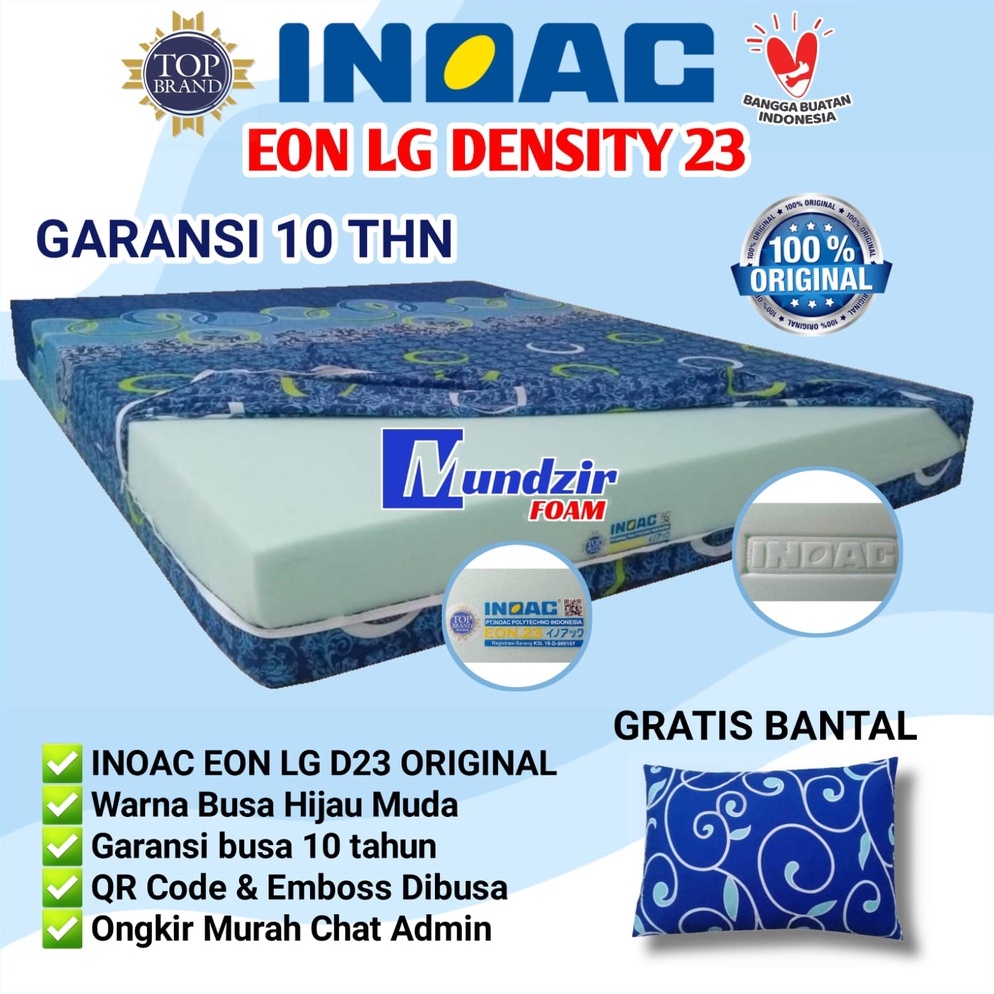 Jual READY Kasur Busa Inoac 200x180x20 EON D23 ORIGINAL Garansi 10 ...