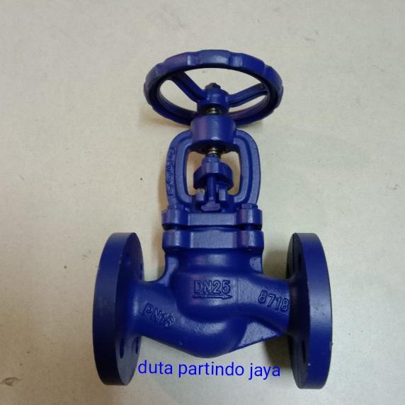 Jual Globe Valve Steam Cast Iron Pn Inch Dn Globe Pn Shopee Indonesia