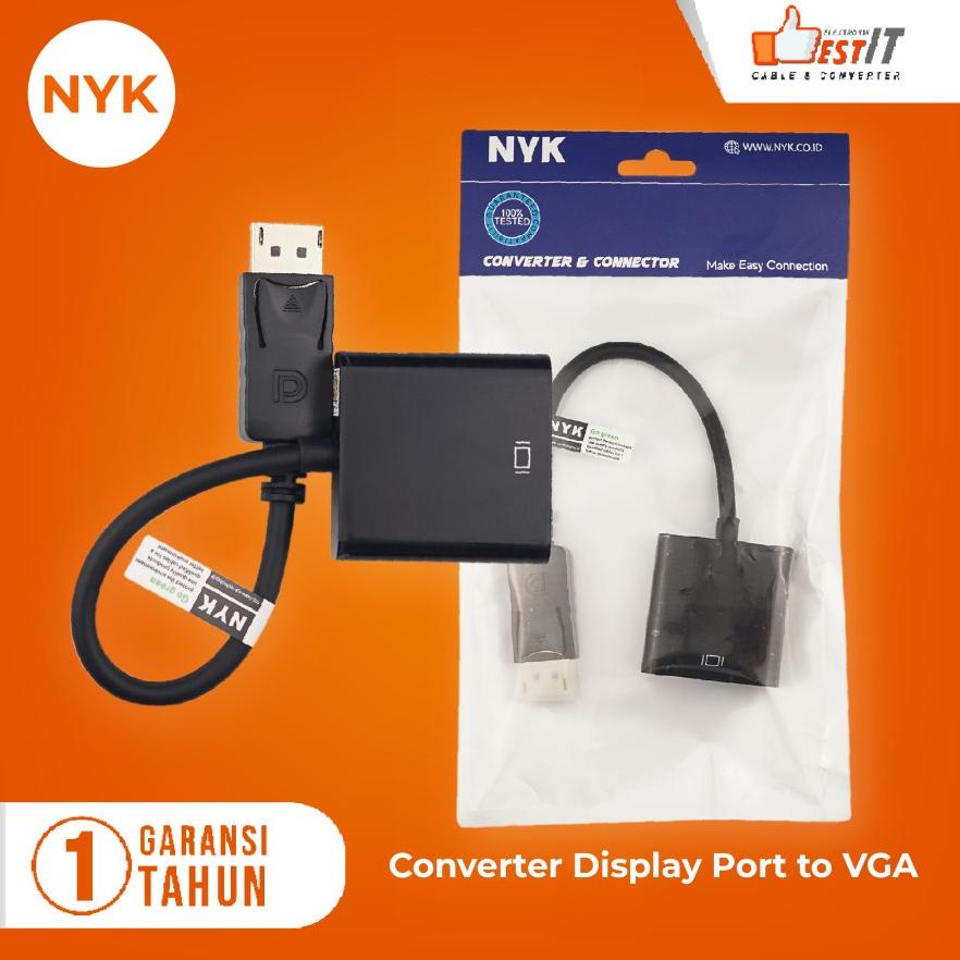 Jual Terbaru Kabel Dp To Vga Converter Displayport To Vga Adapter ...