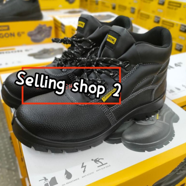 Jual Harga Bersahabat..!! Sepatu Safety Krisbow ARGON 6" inch Safety Shoes Krisbow ARGON 6