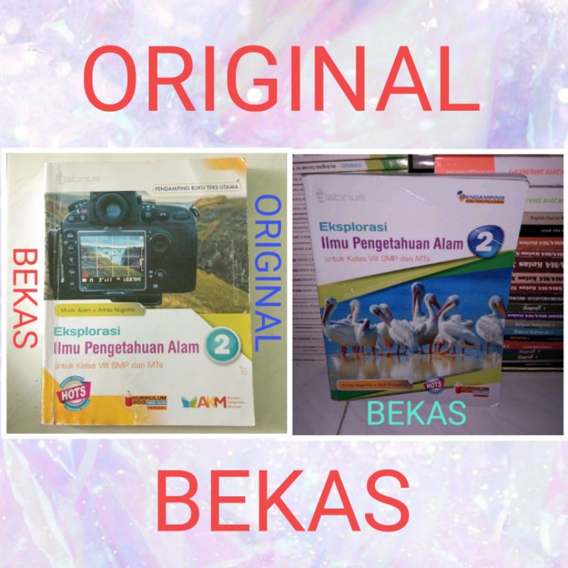 Jual Buku Eksplorasi Ilmu Pengerahuan Alam IPA Kelas 8 VIII 2 II SMP ...