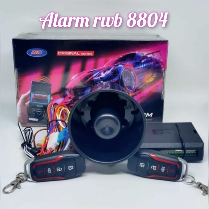 Jual ALARM MOBIL RWB CAR ALARM SYSTEM ORIGINAL SERIES Shopee Indonesia