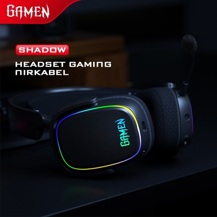 Jual Gamen Shadow RGB Wireless Bluetooth Gaming Headset | Shopee Indonesia