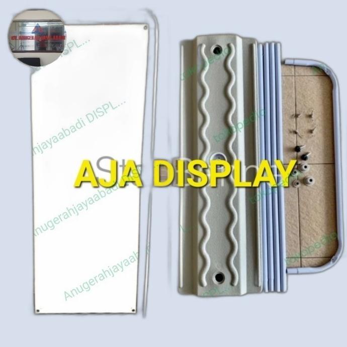 Jual TRIPOD DISPLAY BANNER STAND/DOOR FRAME STAND Besi 1 sisi uk 60x160 ...