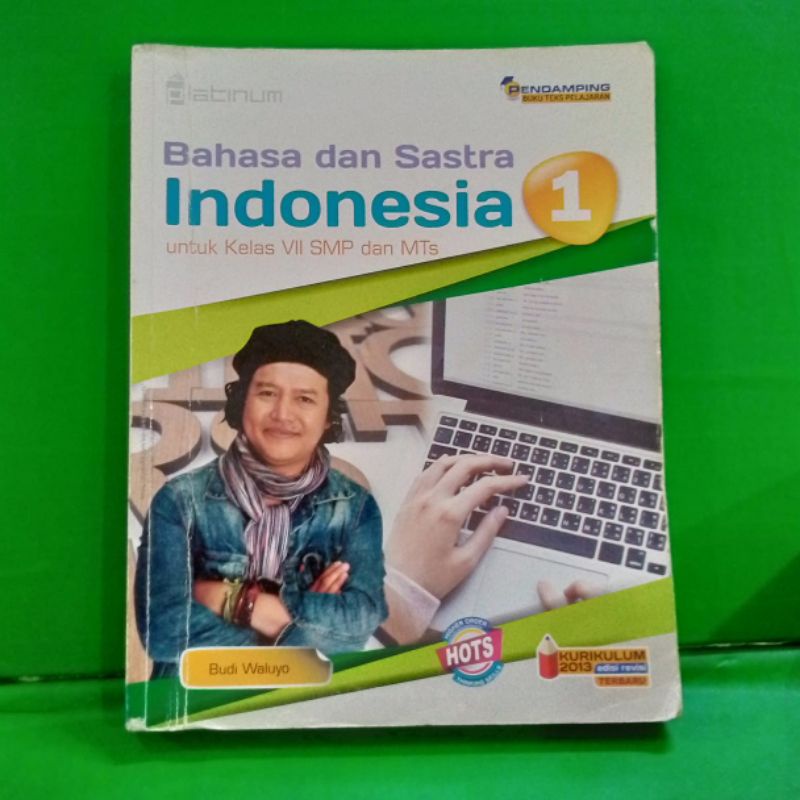 Jual Buku Bahasa Dan Sastra Indonesia Untuk SMP Kelas 1 VII 7 Kurikulum ...