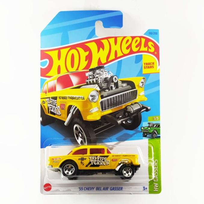 Jual Hot Wheels 55 Chevy Bel Air Gasser Biru Tri Five Terror Di Seller Timothy Diecast - Kali Rungkut, Kota Surabaya