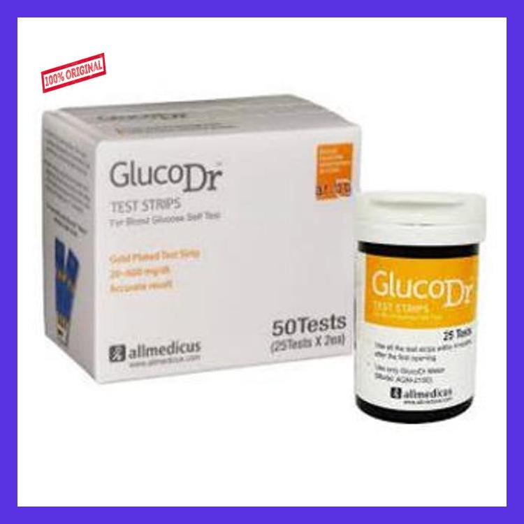 Jual Strip Glucodr biosensor, Strip gula darah Glucodr gluco Dr test strips