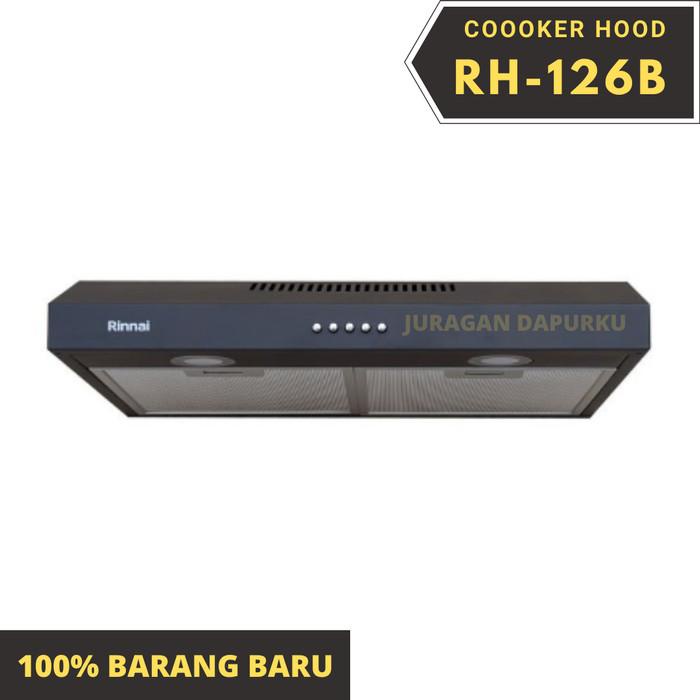 Jual Cooker Hood / Penghisap Asap Rinnai Rh-126B / Rh 126 B | Shopee ...