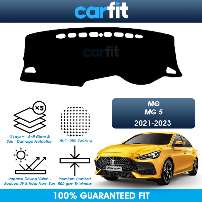 Jual CARFIT Dashmat MG 5 MG5 Dashboard Cover Karpet Dasbor 2021-Now ...