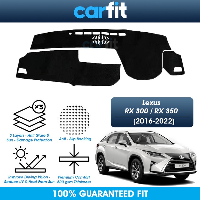 Jual CARFIT Lexus RX RX300 RX350 Dashboard Cover Karpet Dasbor 2016 ...