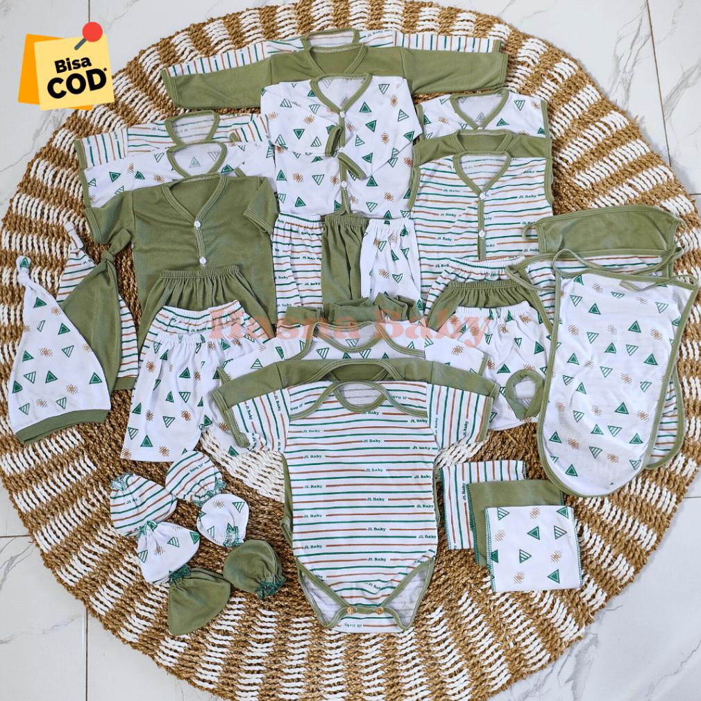 Jual 36 Pcs Paket Lahiran Lengkap Baju Bayi Celana Bayi Baru Lahir Seri