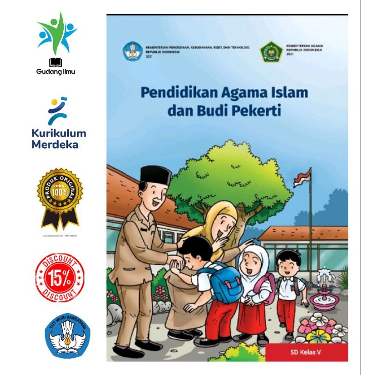 Jual Buku Paket Kurmer PAI Untuk Siswa SD/MI Kelas 5 Kurikulum ...