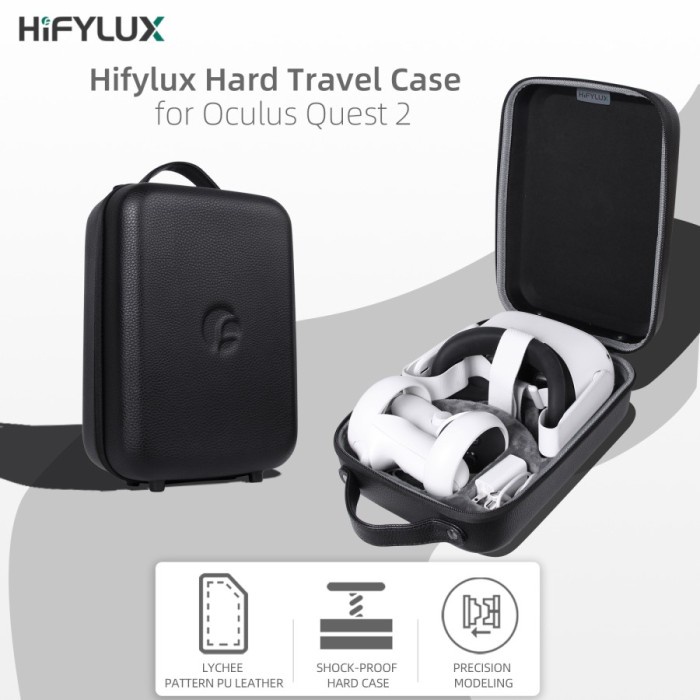 Jual Avr Hifylux Hard Pouch Carrying Case For Oculus Meta Quest 2 Vr ...