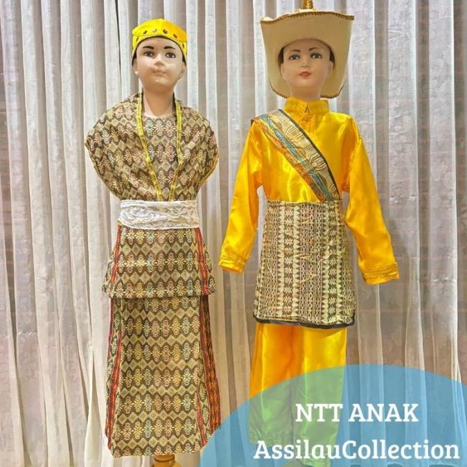 Jual baju adat tradisional NTT ukuran anak-anak//pakaian adat nusantara