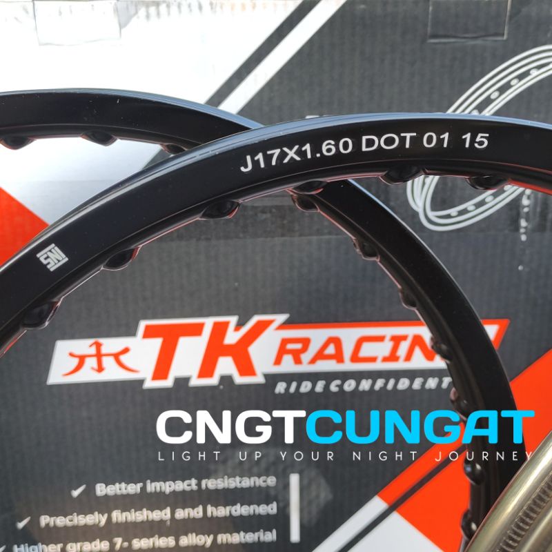 Jual Velg TK Racing TK Japan Ring 17 160 Super Bright | Shopee Indonesia