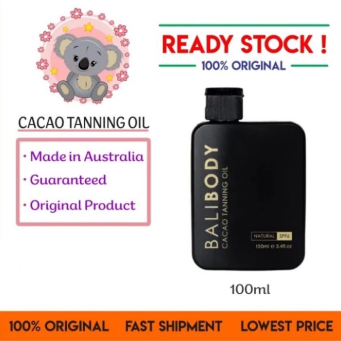 Jual Bali Body Cacao Tanning Oil Spf6 Shopee Indonesia