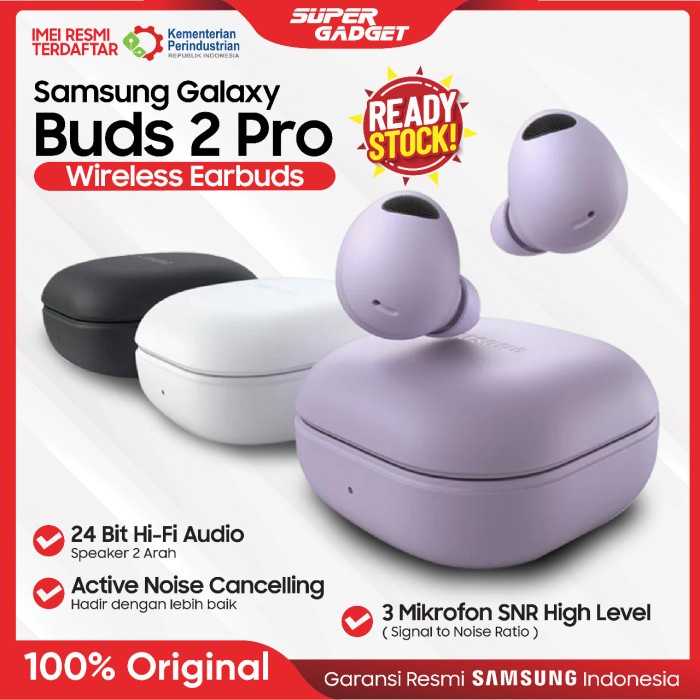 Terlaris Samsung Galaxy Buds Pro Wireless Earphone Headset Bluetooth - Main Image