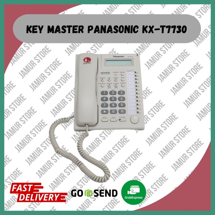 Jual Telepon Meja Kantor / Telepon Digital Phone Panasonic KX-T7730 ...