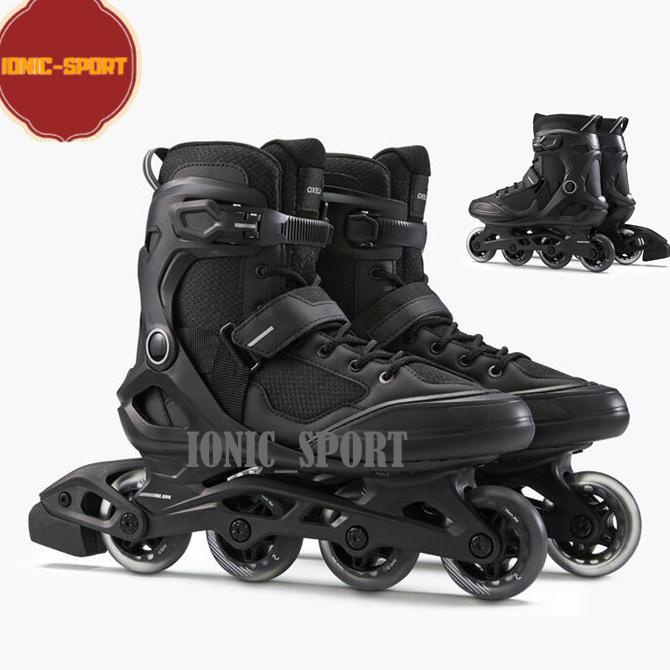 Jual Oxelo Sepatu Roda Pria Dewasa Roller Skate Inline Blade Fit100